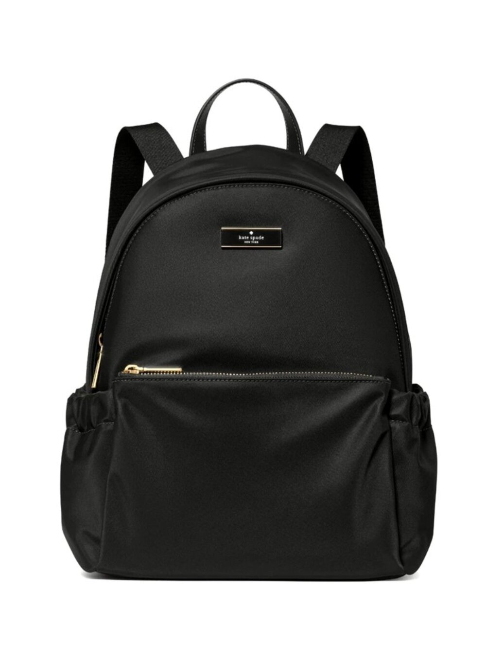 New Kate Spade New York Carter Nylon Dome Backpack Black